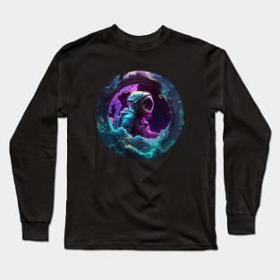 Astronaut Space Shirt Long Sleeve T-Shirt